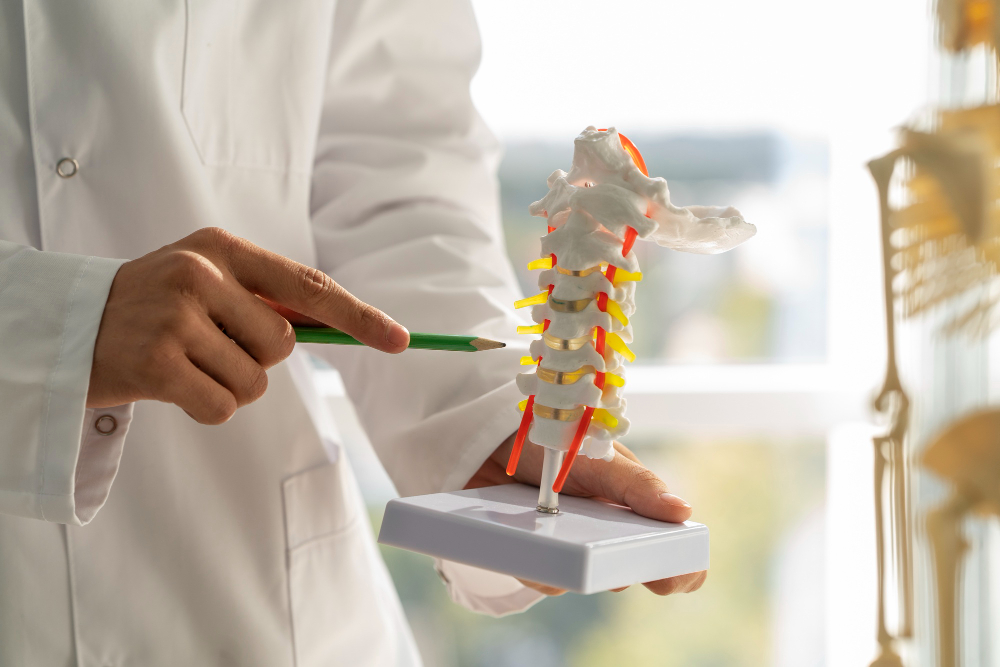 Spine anatomy review before outpatient kyphoplasty